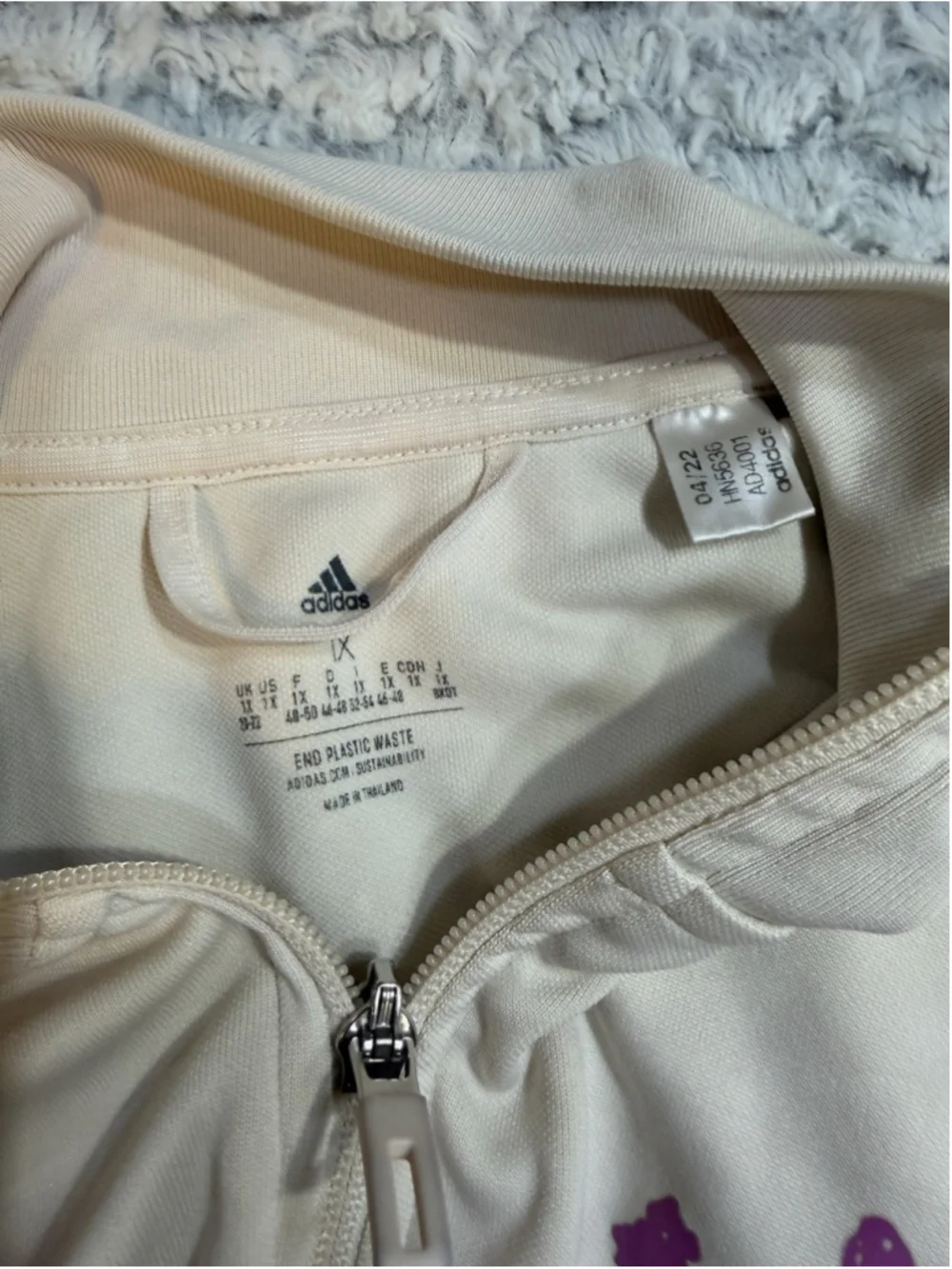 adidas x Thebe Magugu Colorblock 2pc Tracksuit XL Full Zip Pockets HN5638
